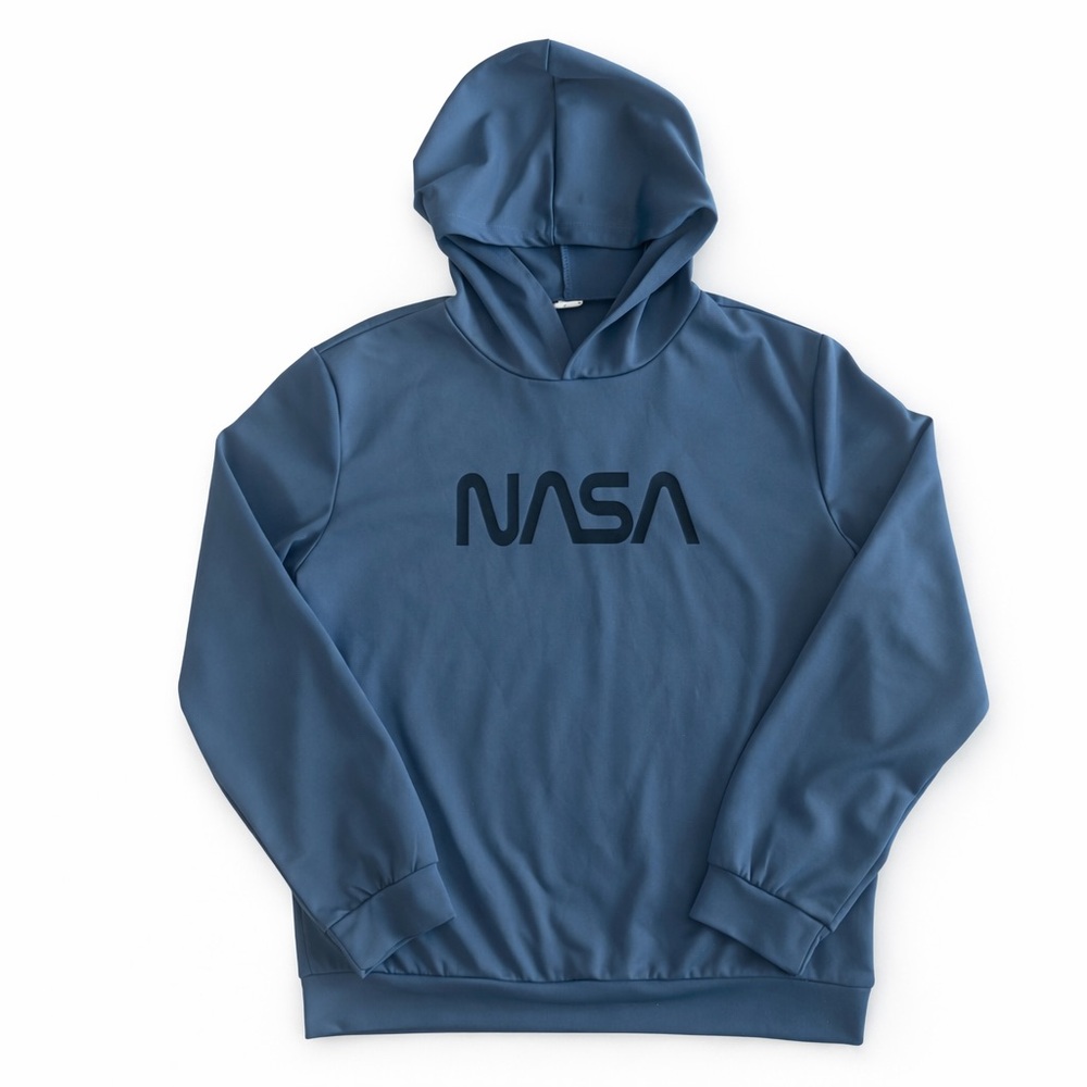 SHEIN Blue NASA Hoodie youth